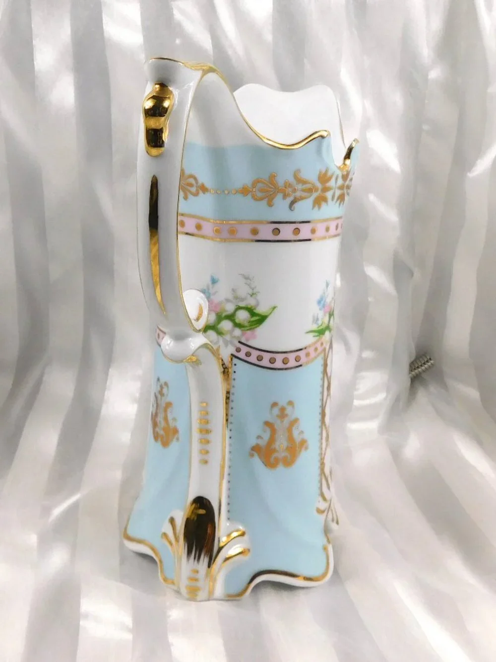 Royal Danube Blue and White Pitcher # 26961